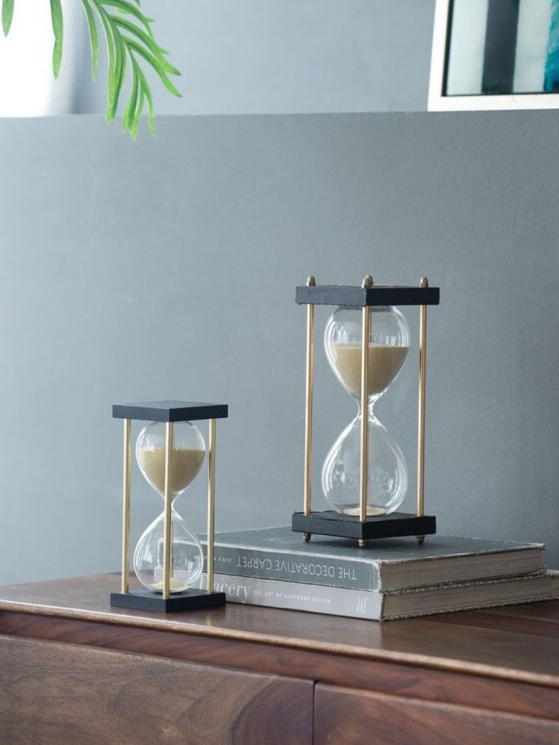 Декоративное изделие Песочные часы Glasar 75982-BLTN