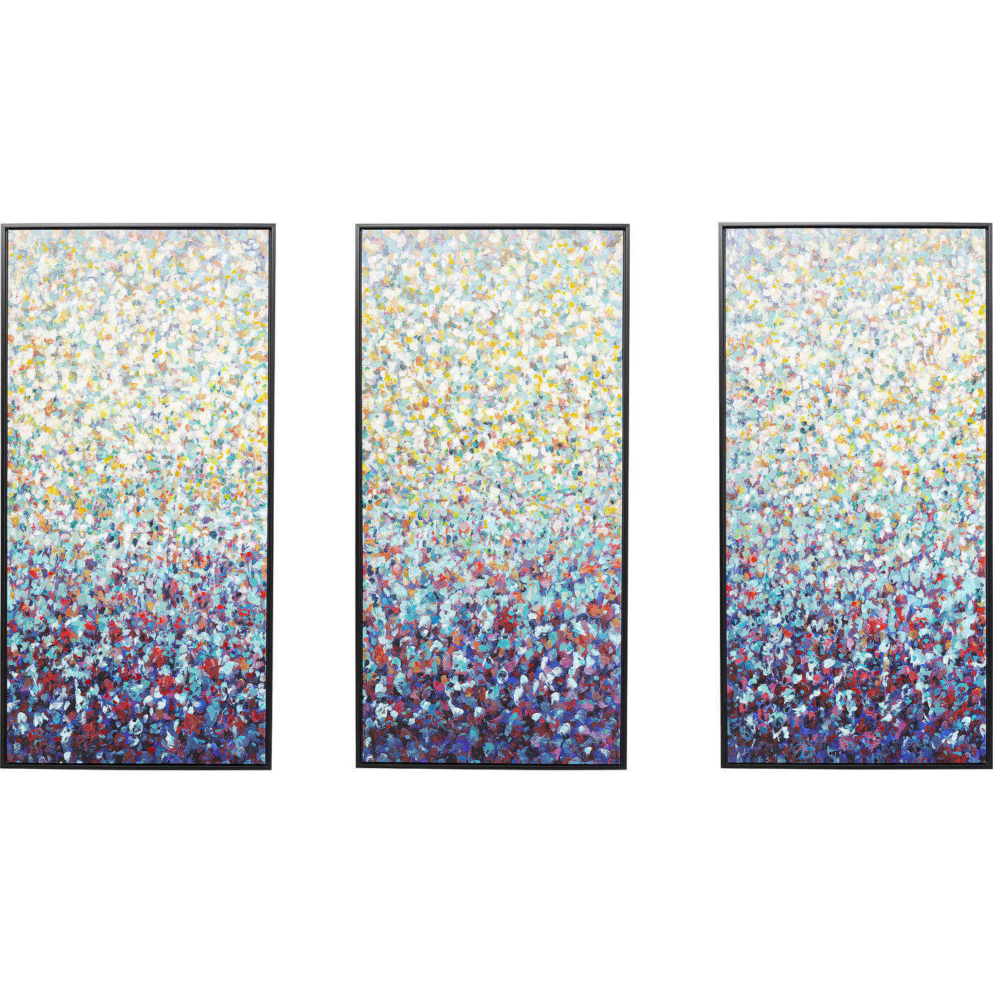 Картина на холсте Konfetti 240x160 см (3 шт) KARE 56211