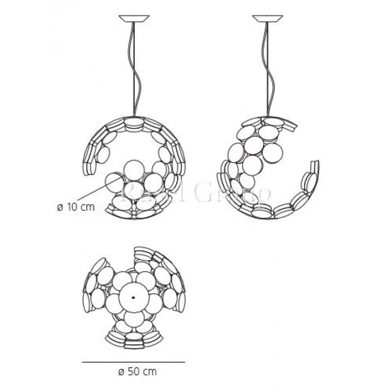 Подвесной светильник Artemide SCOPAS