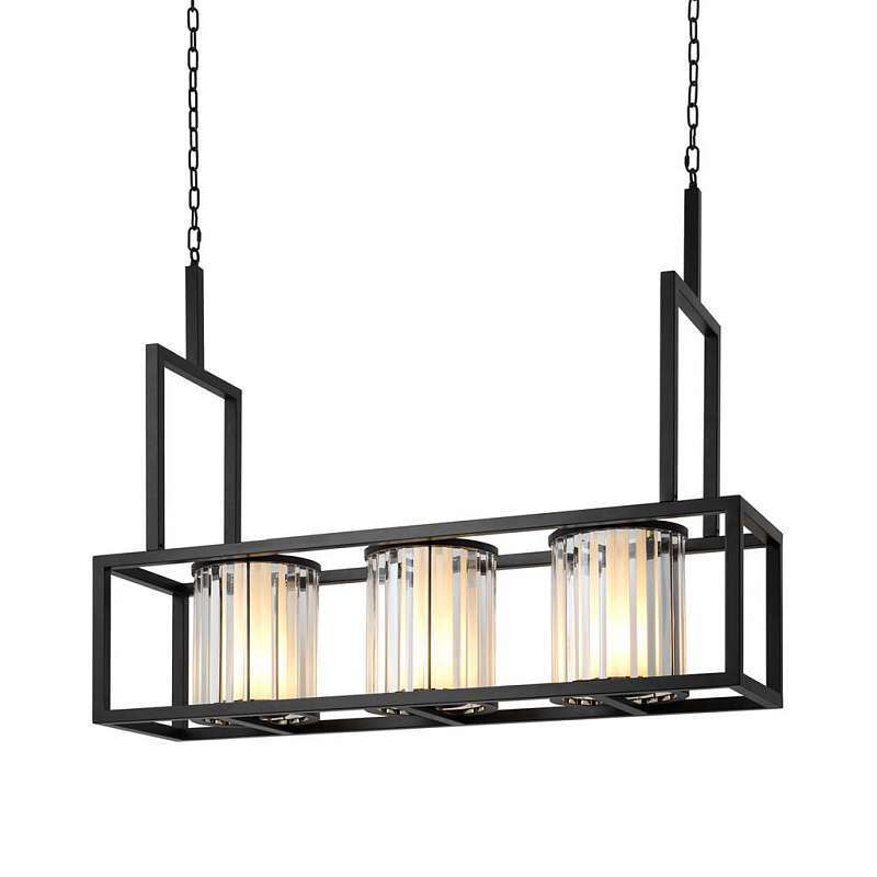 Люстра подвесная Eichholtz Carducci black finish 111106