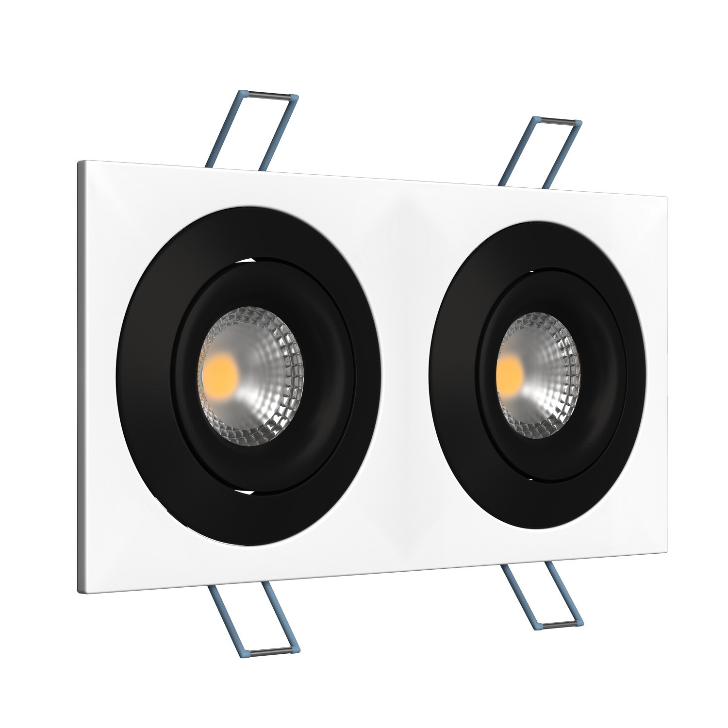 Встраиваемый  светильник под сменную лампу Ledron AO1501006 SQ2 White-Black