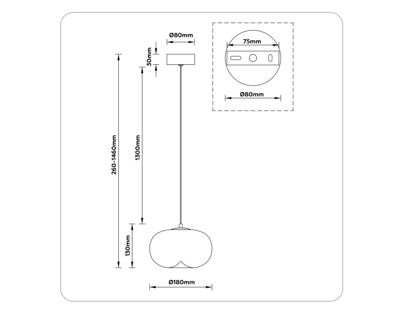 Подвесной светильник Ambrella Light LH11083