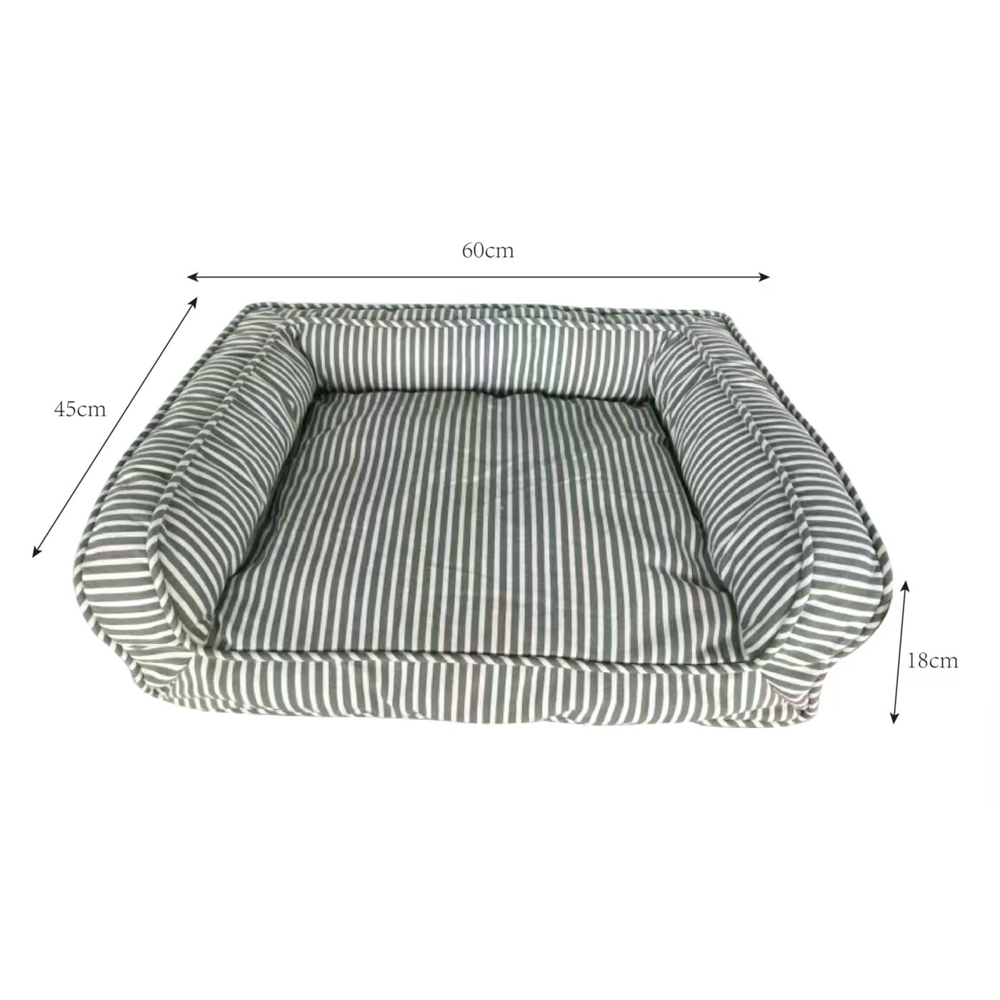 Кушетка для домашних животных Stripes Grey KARE 70502