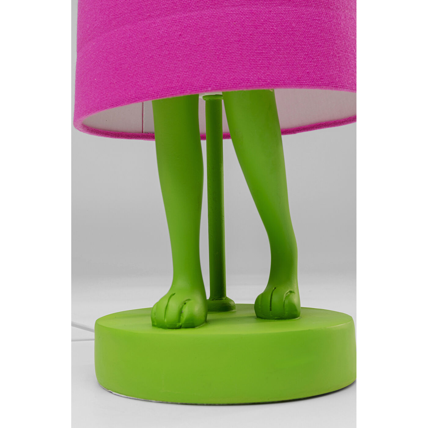 Светильник настольный Animal Rabbit Green/Pink 50cm KARE 56660