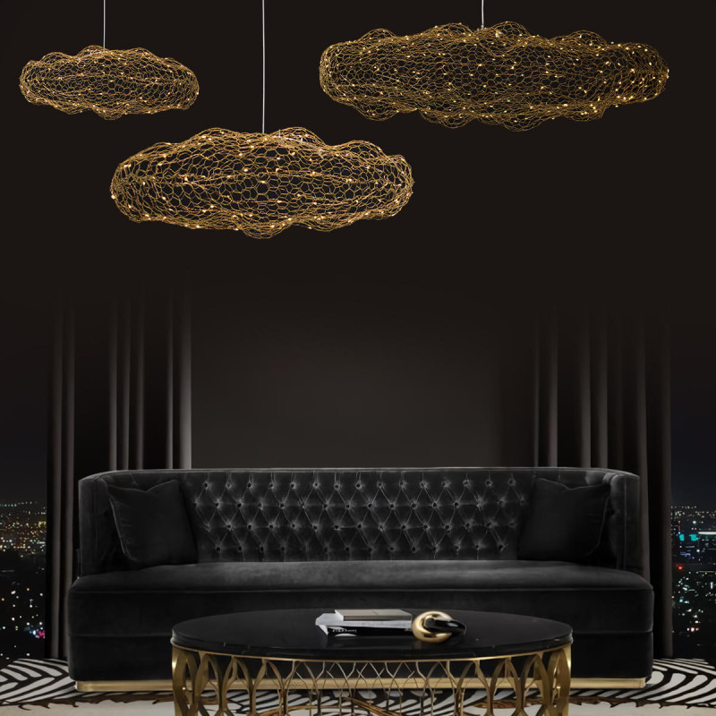 Подвесной светильник LOFT IT 10247/550 Gold