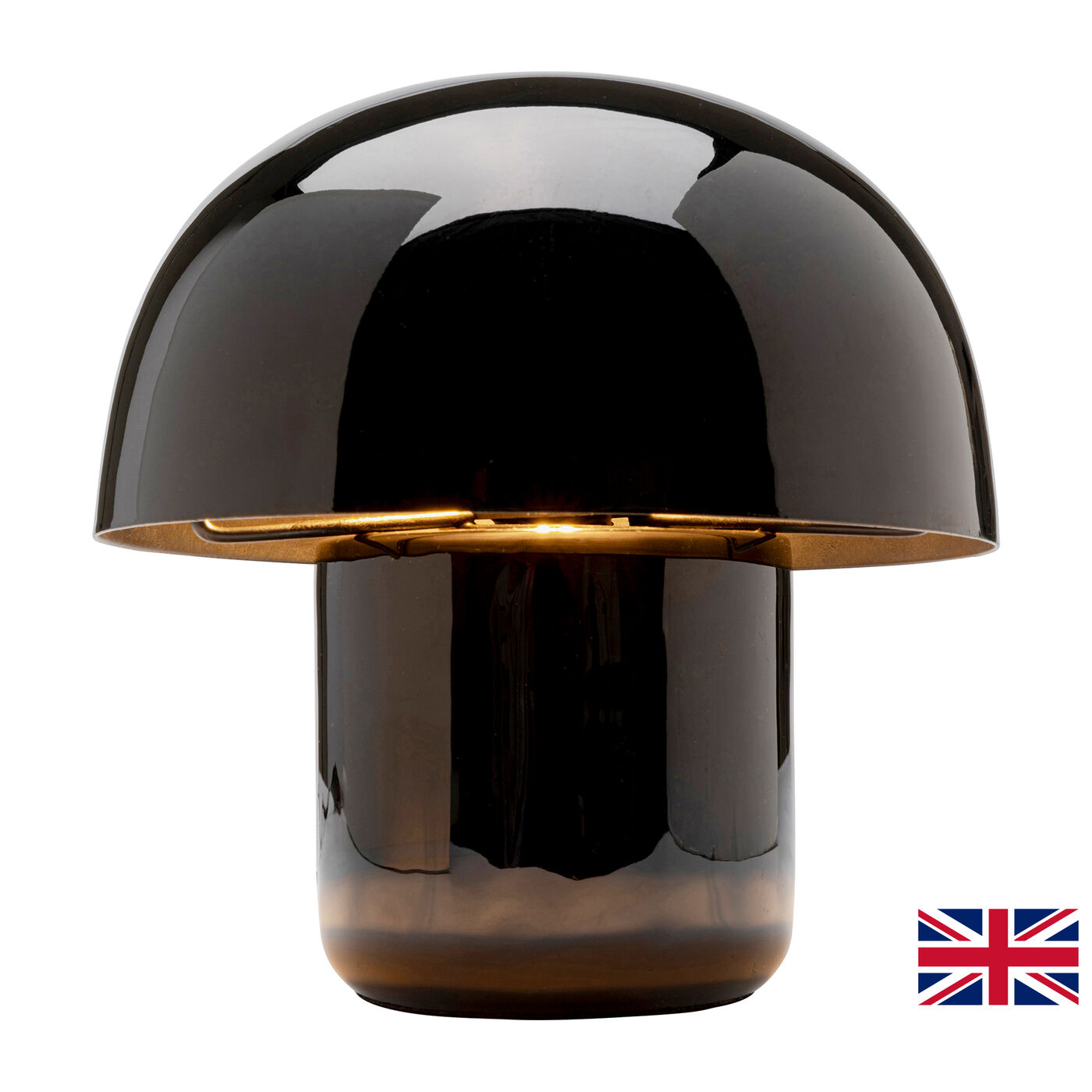 Светильник настольный Mushroom Black 20cm UK KARE 46513