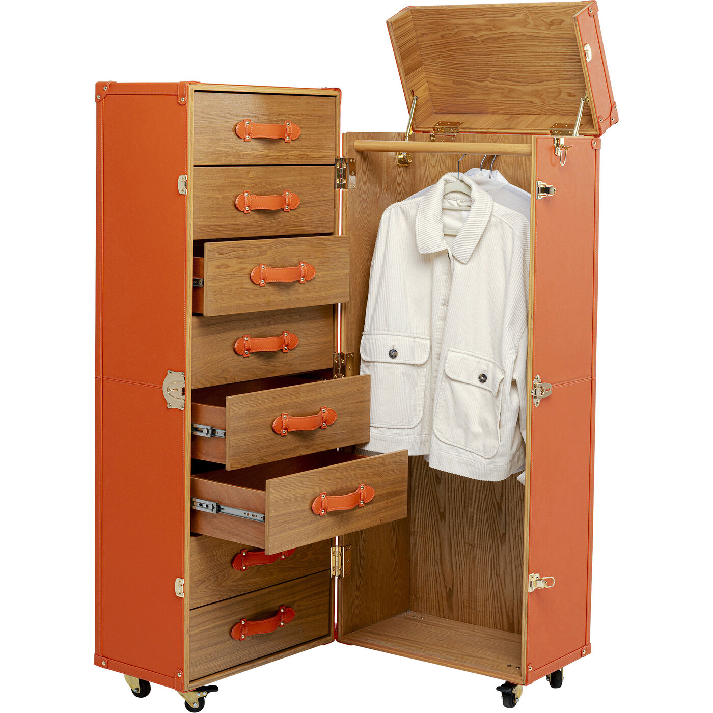 Гардероб Trunk Monaco Orange KARE 70941