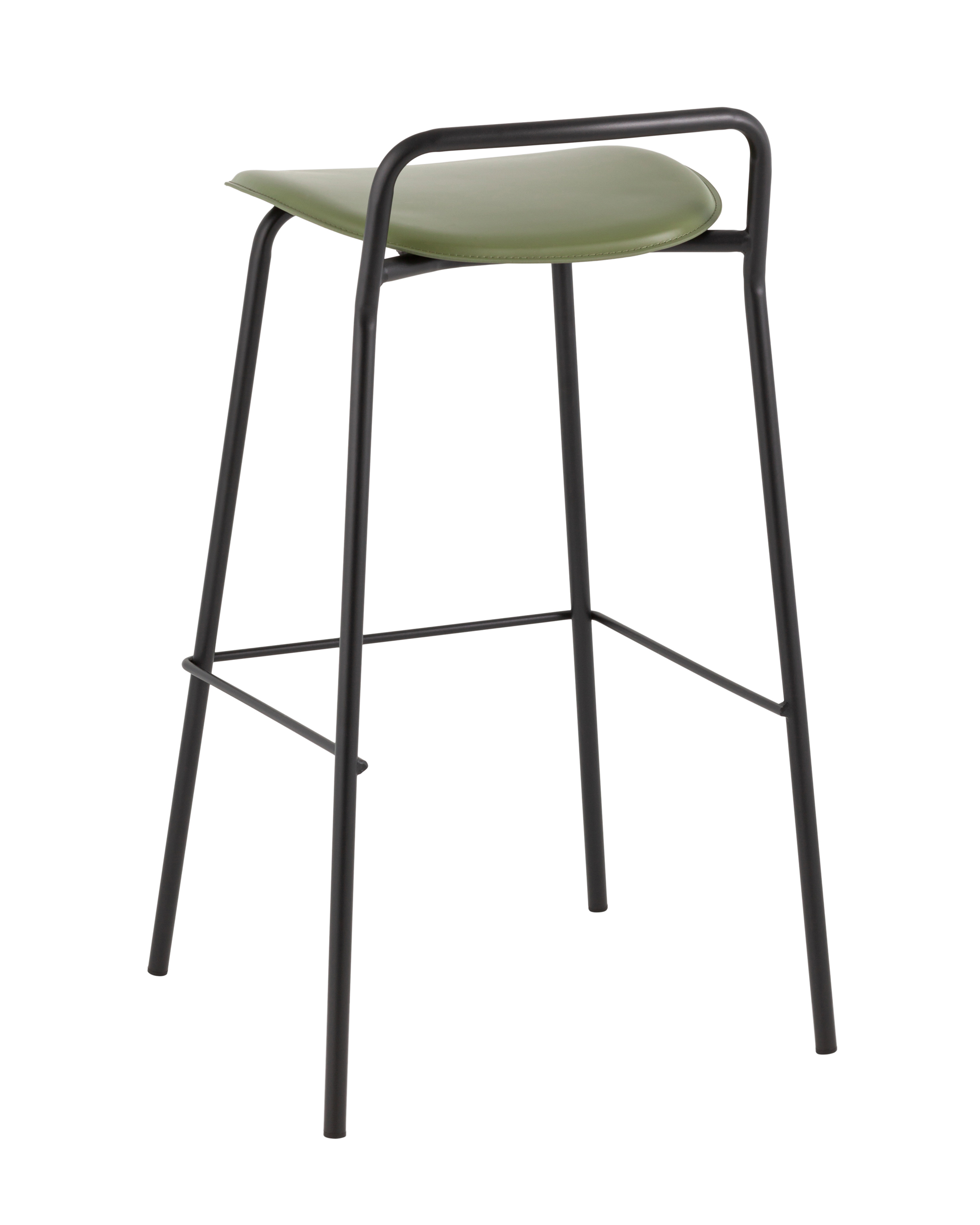 Стул барный Mantis экокожа зеленый Stool Group
