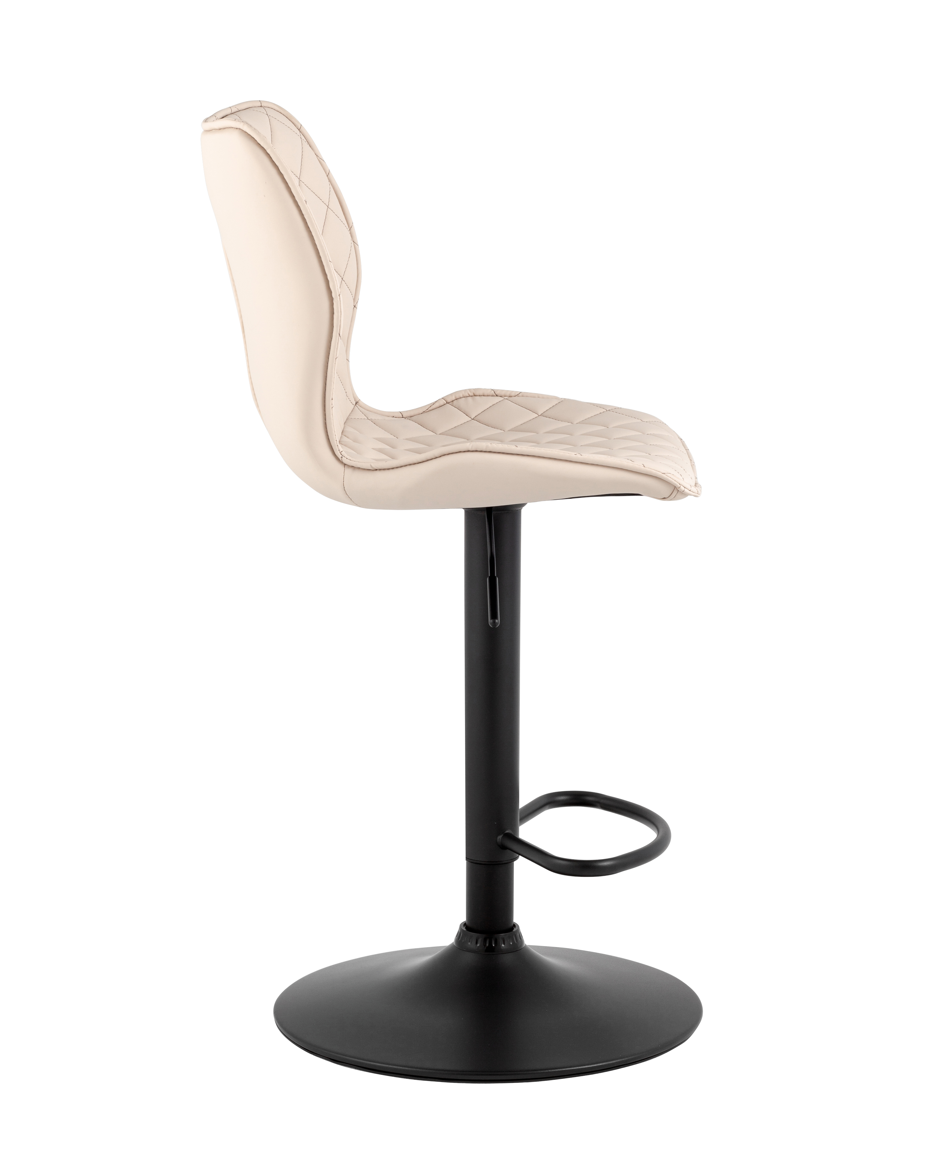 Стул барный Dome экокожа светло-серый Stool Group