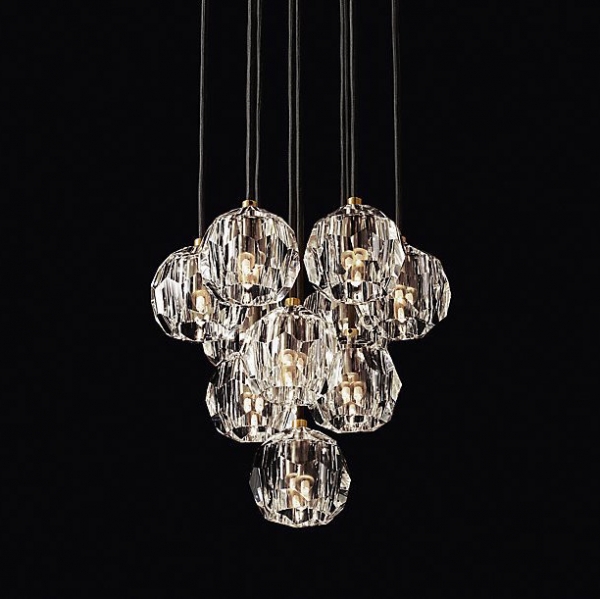 Люстра Boule De Cristal Round Cluster Chandelier 10 By Imperiumloft