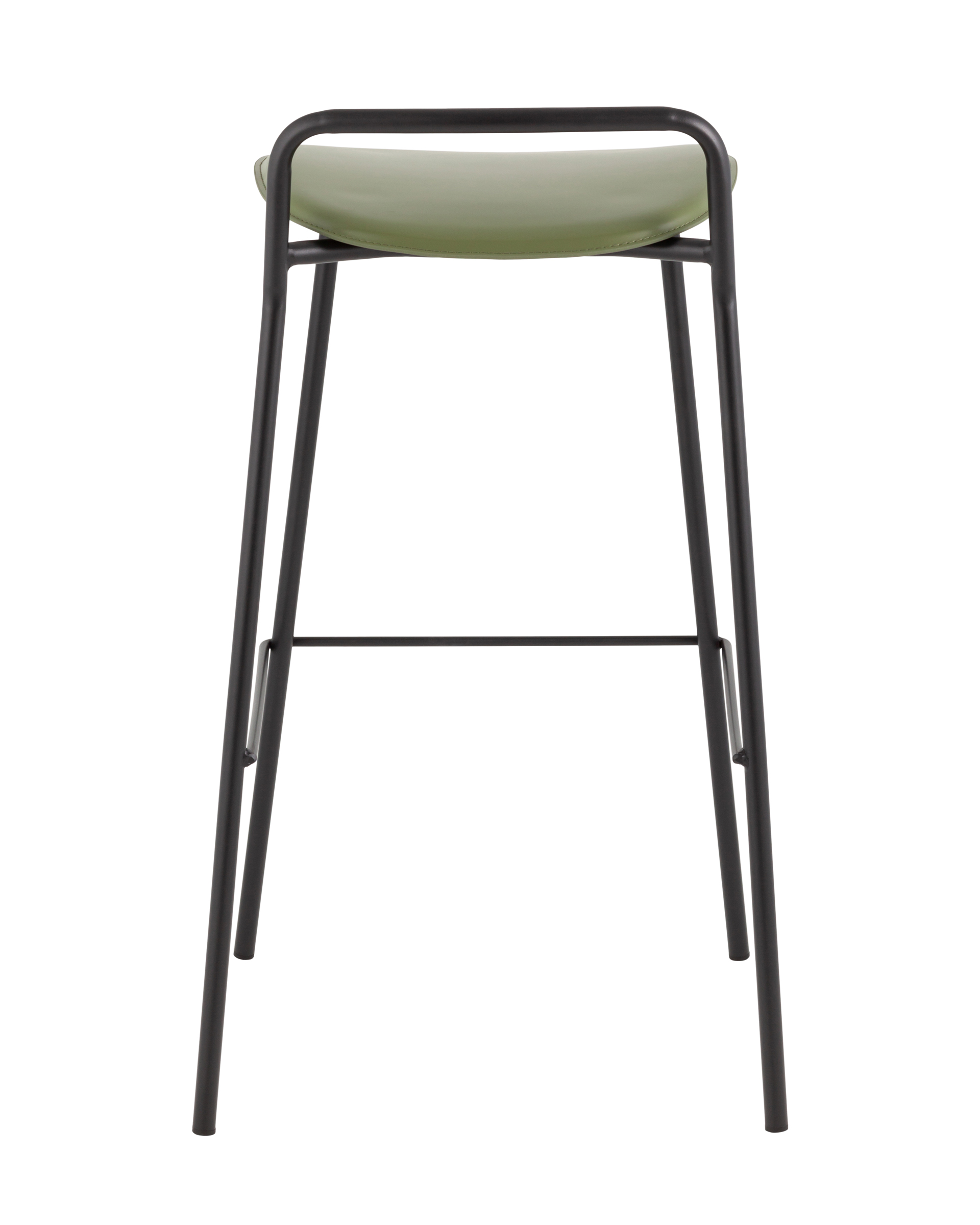 Стул барный Mantis экокожа зеленый Stool Group