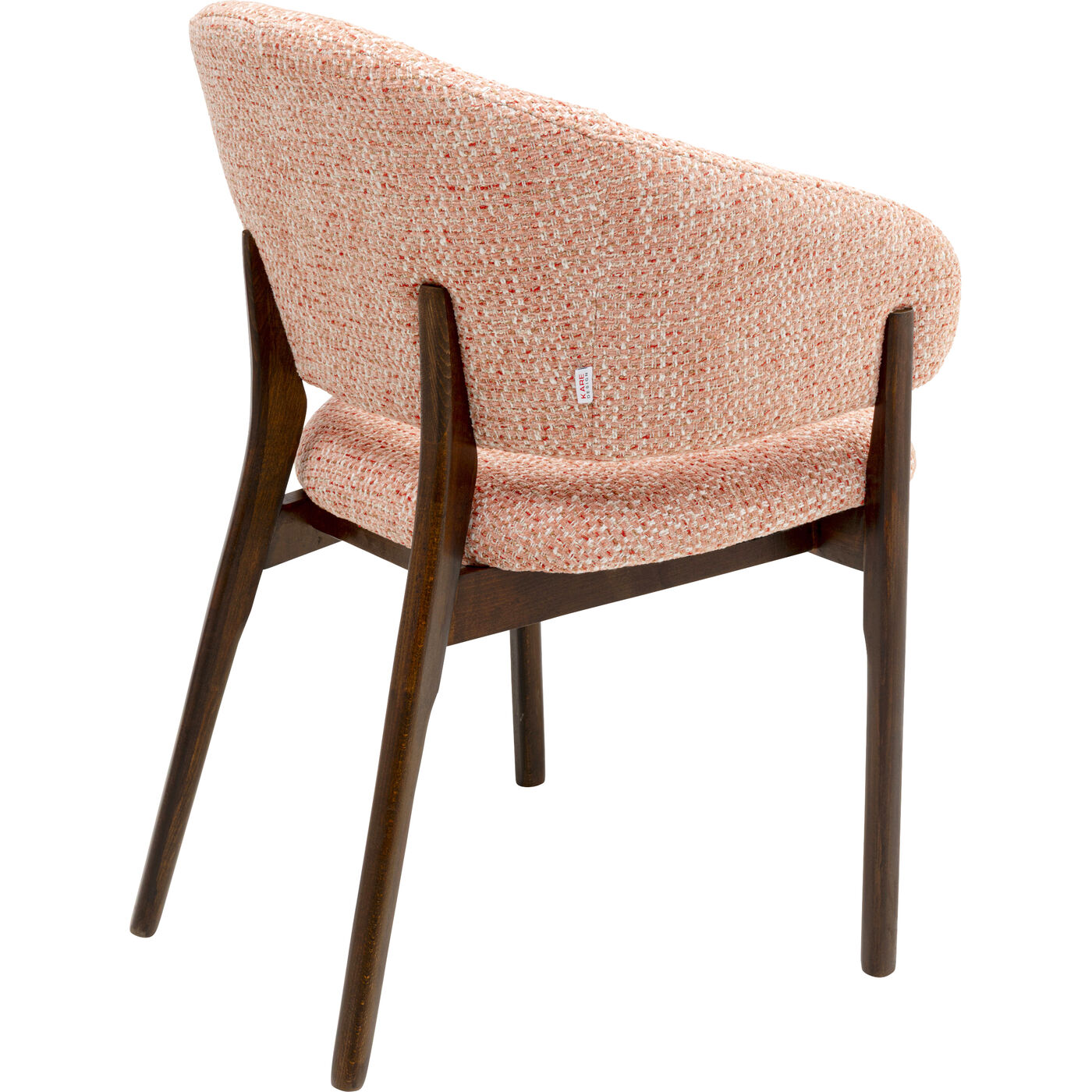 Стул с подлокотниками August Coral Melange KARE 71372