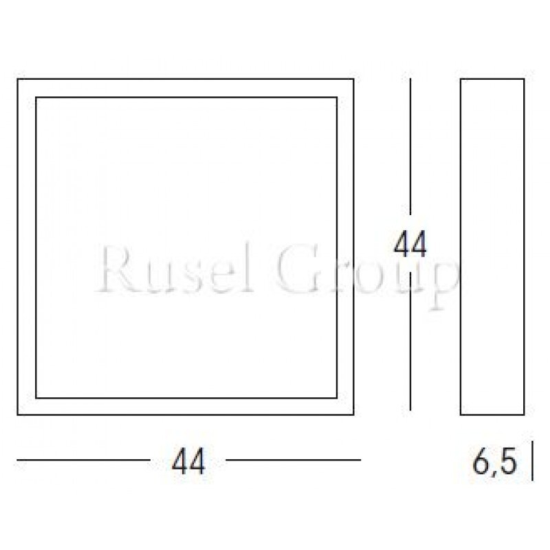 Настенно-потолочный светильник Linea Light Box 71659