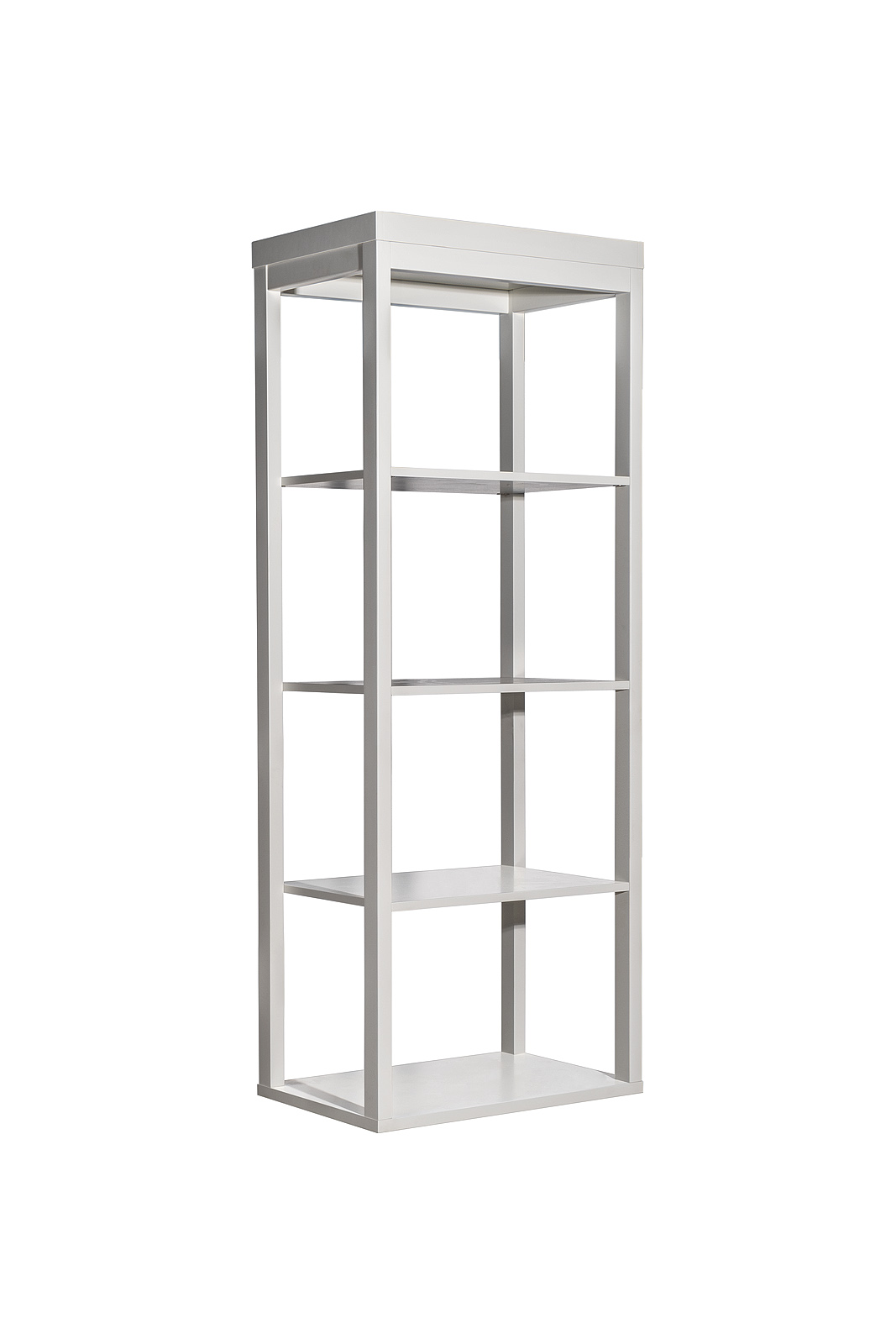 Шкаф-витрина открытый узкий с тумбой прикроватной с 2-мя ящиками Garda Decor 151SV-000019