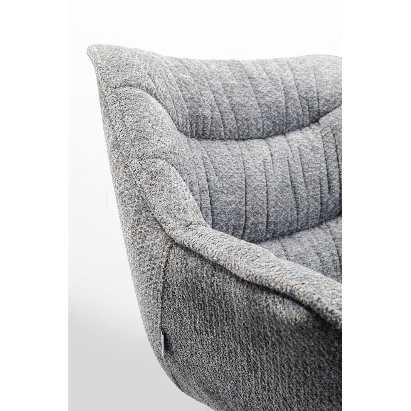 Стул с подлокотниками Thelma Melange Grey KARE 87725