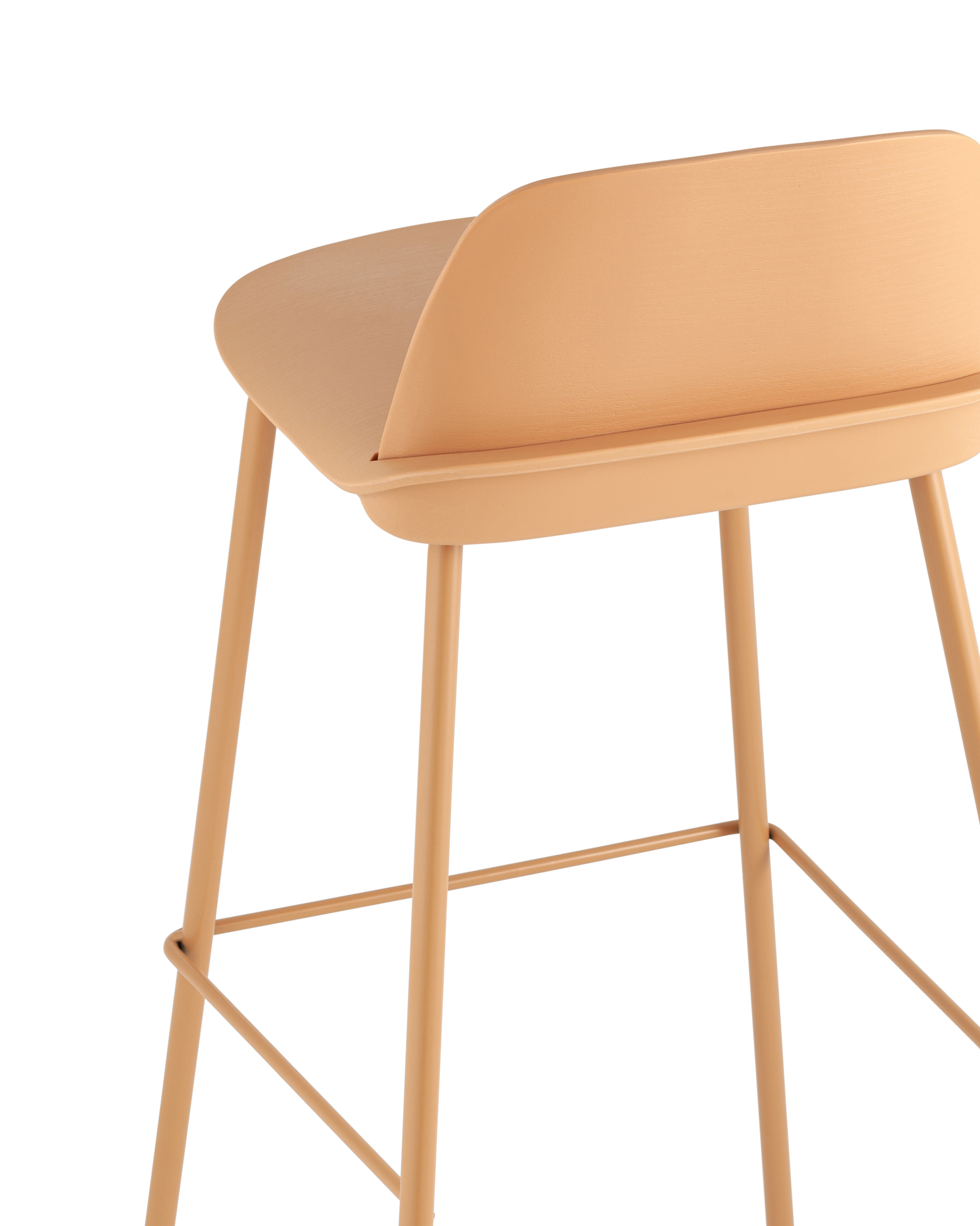 Стул барный Mist желтый Stool Group