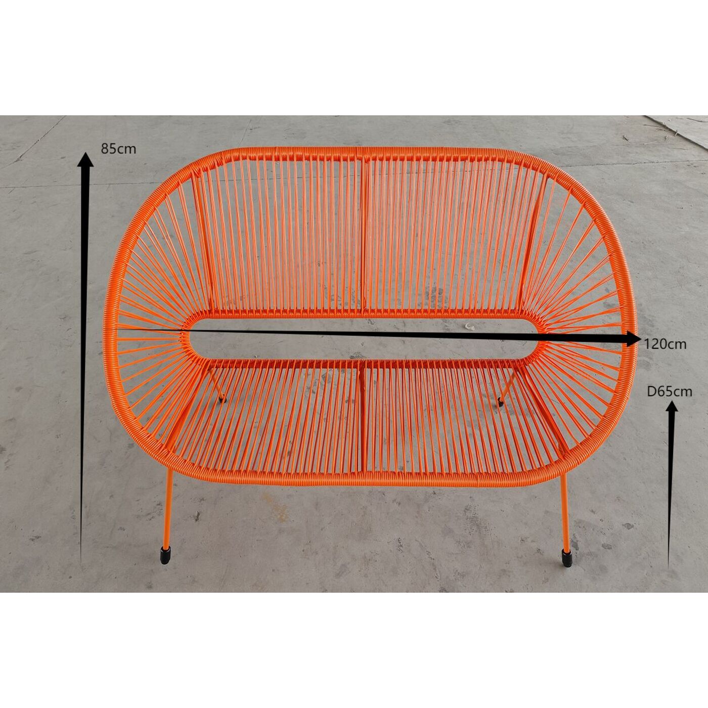 Скамья Acapulco Mono Greige KARE 70954