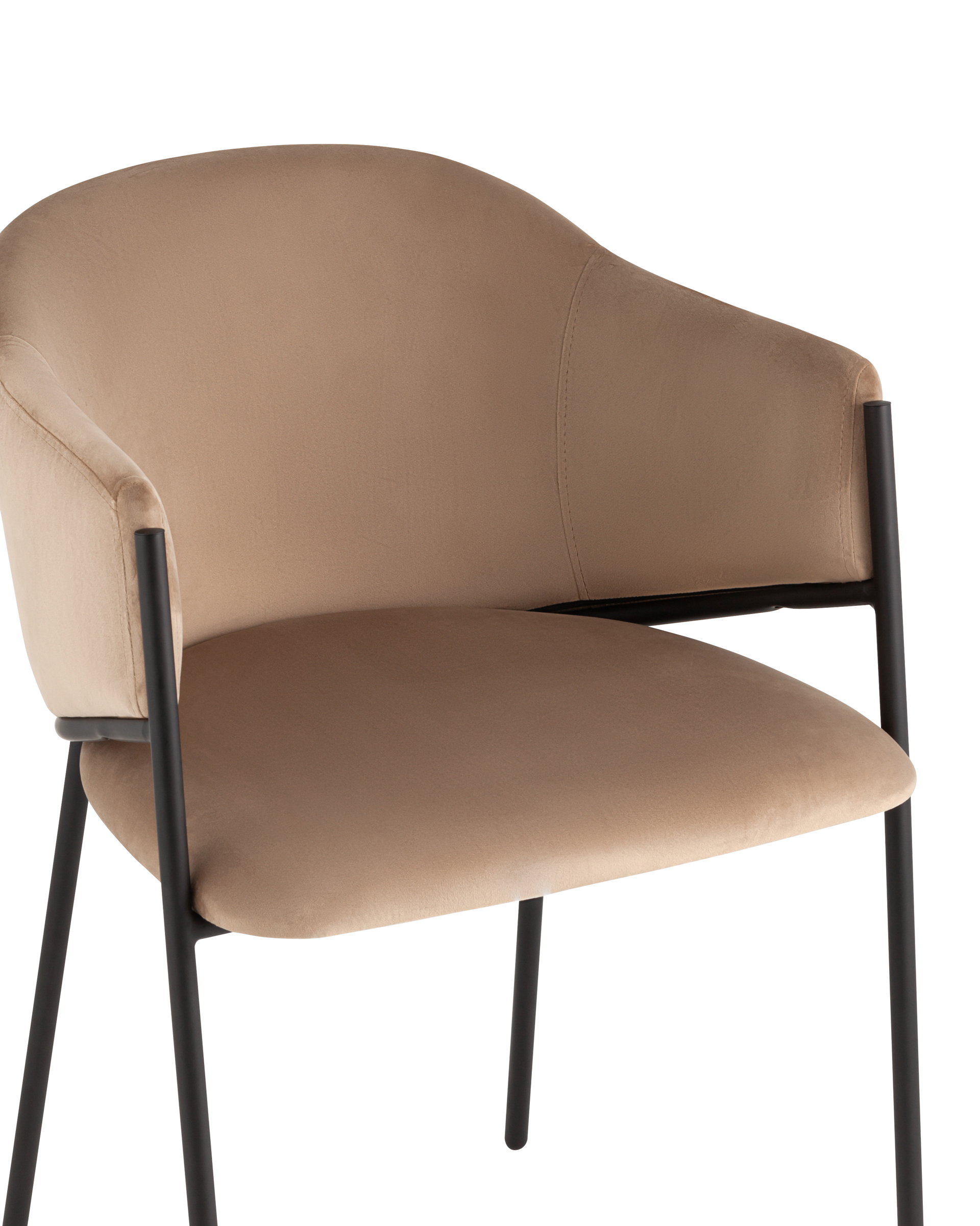 Стул Brace велюр капучино Stool Group