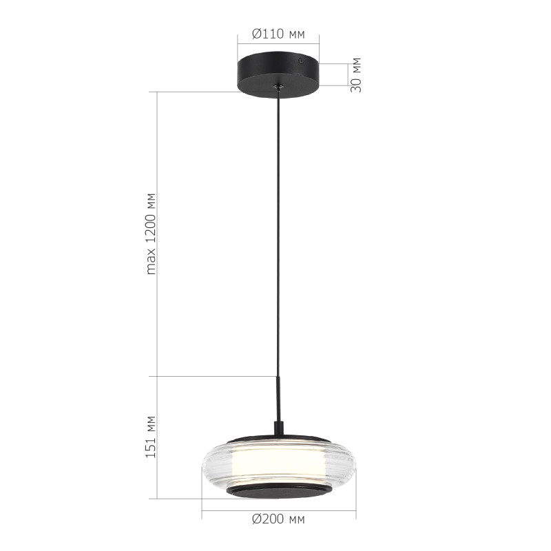 Подвесной светильник ST-Luce SL6239.403.01