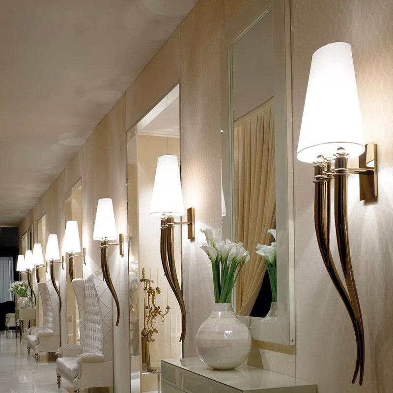 Бра Crystal Light Brunilde Ipe Cavalli Gold White by ImperiumLoft