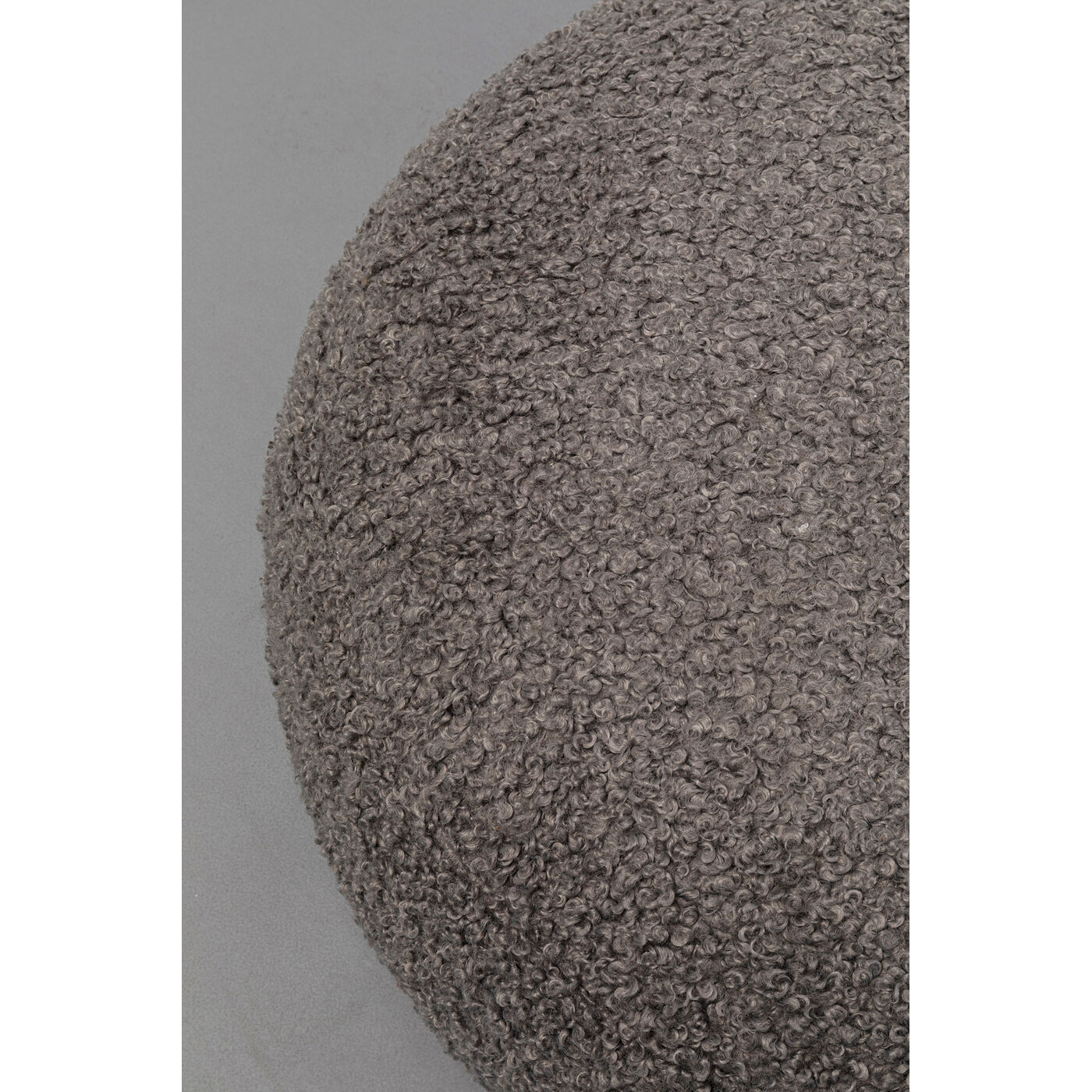 Скамья Pebble Boucle Grey 81 см KARE 87703