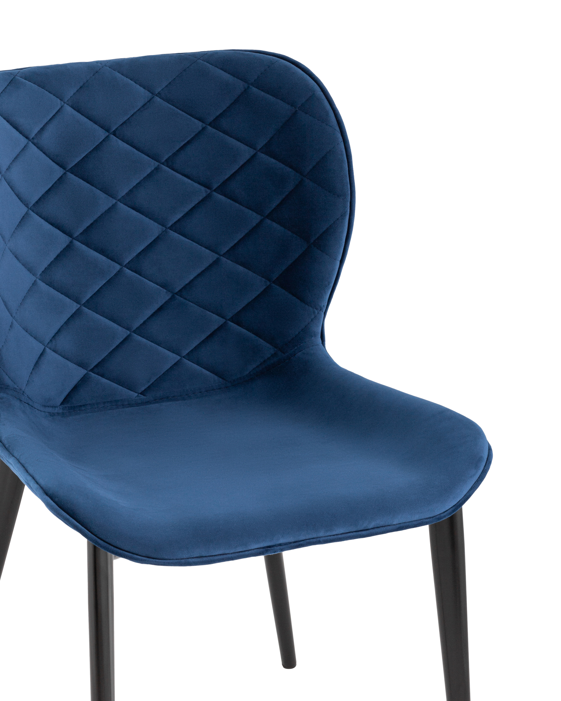 Стул Гамми велюр синий Stool Group