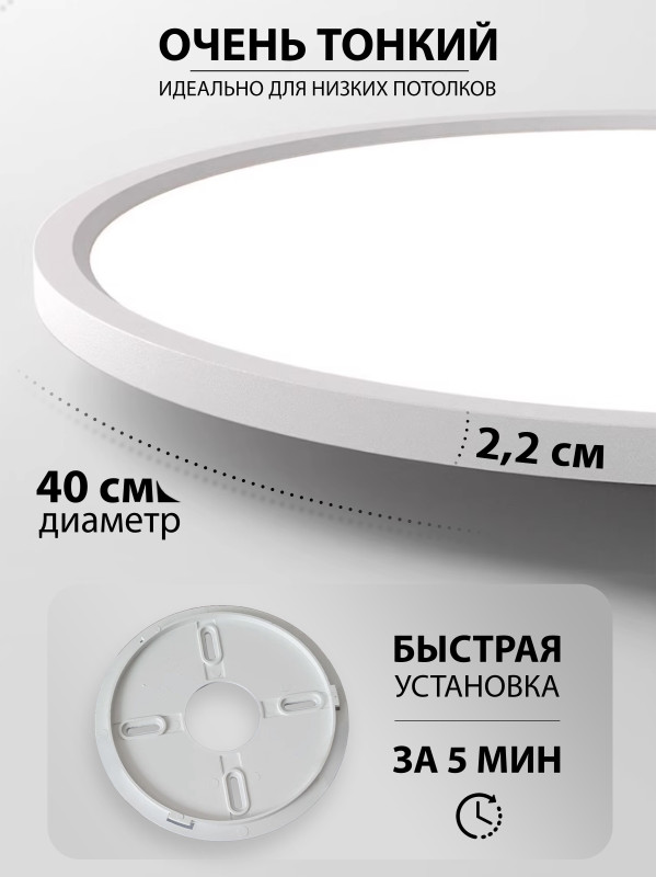 Накладной светильник Natali Kovaltseva LED LAMPS 81113/4C