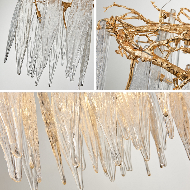 Люстра Aqua Organic Large Chandelier Lighting D100 by ImperiumLoft
