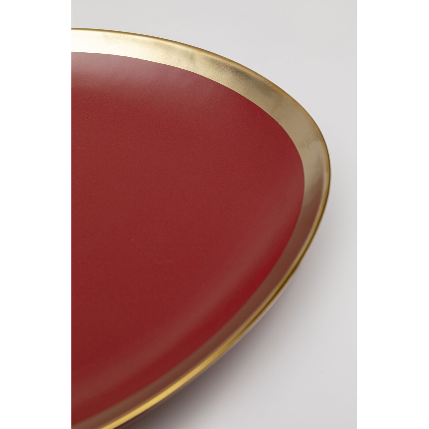 Тарелка Vibrations Red Ø21cm KARE 58151