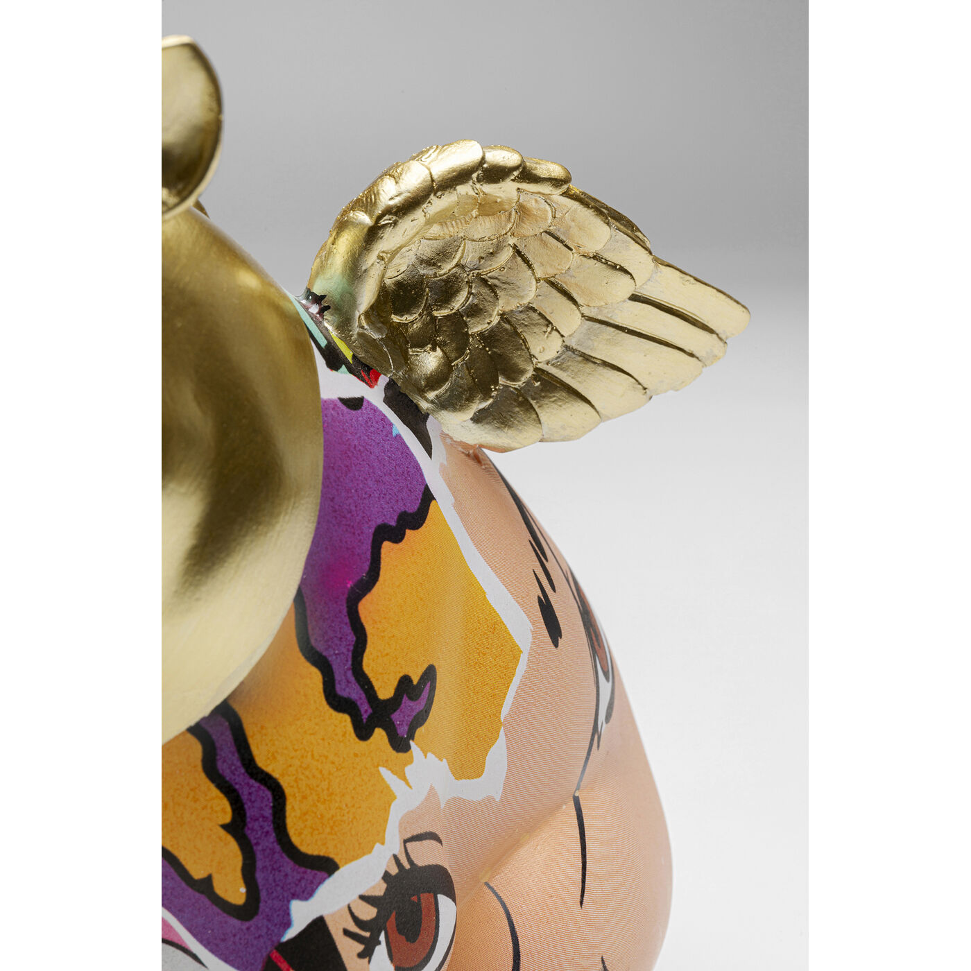 Фигура декоративная Graffiti Flying Pig 16cm KARE 56716