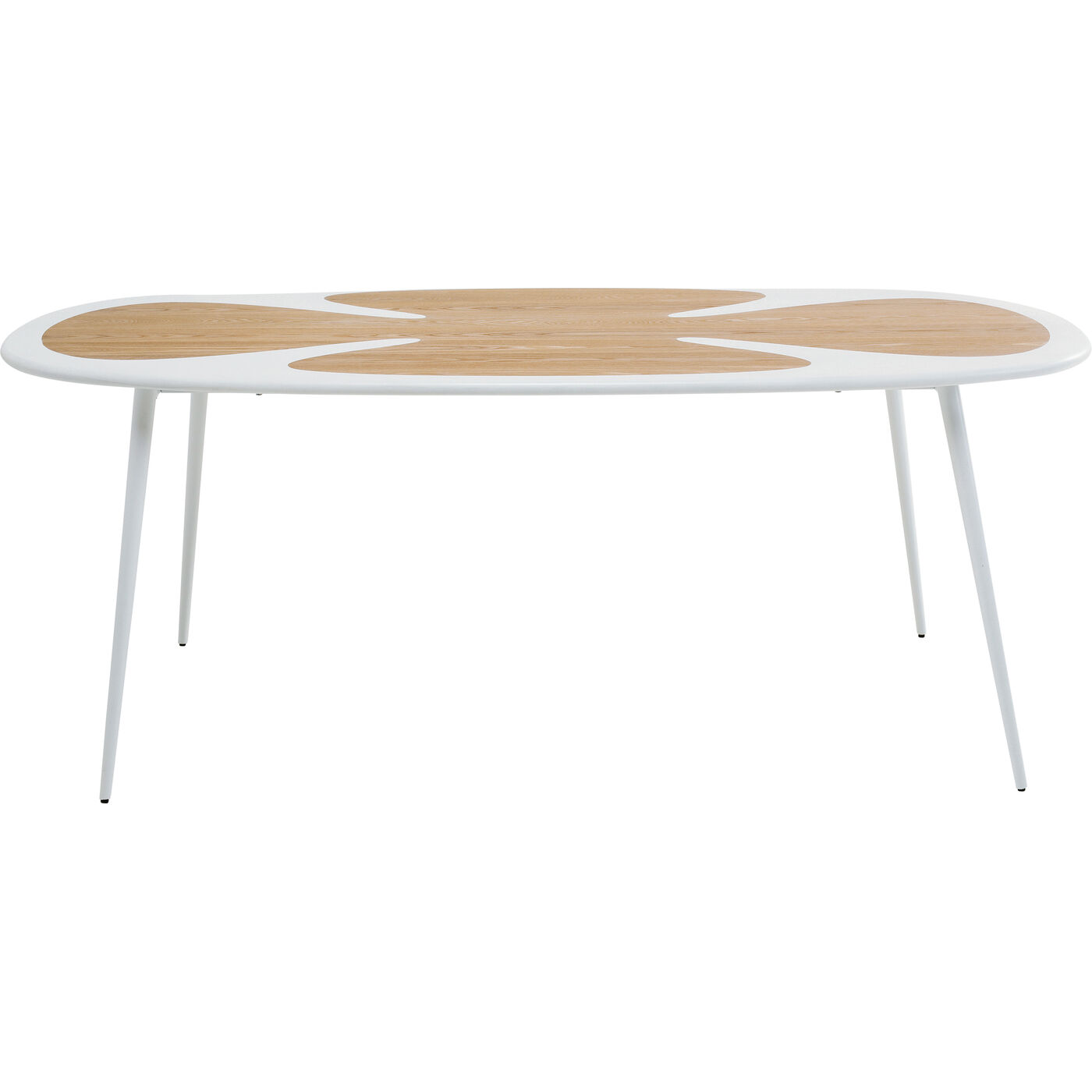 Стол KARE x Karim Rashid Petal Nature White 200x100cm KARE 70857