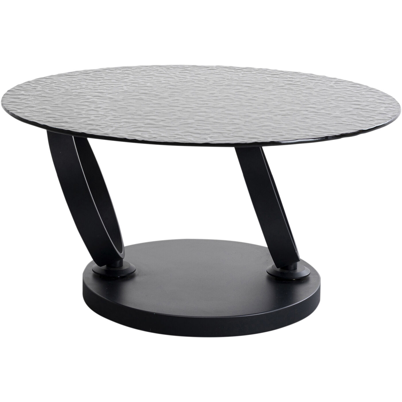 Стол кофейный Beverly Bubble Black 133x80 см KARE 87650