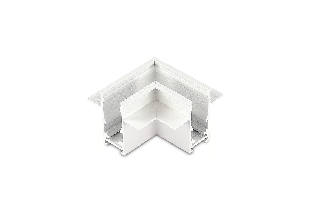 Угол-соединитель длястраиваемого шинопровода Donolux L corner DLS InW