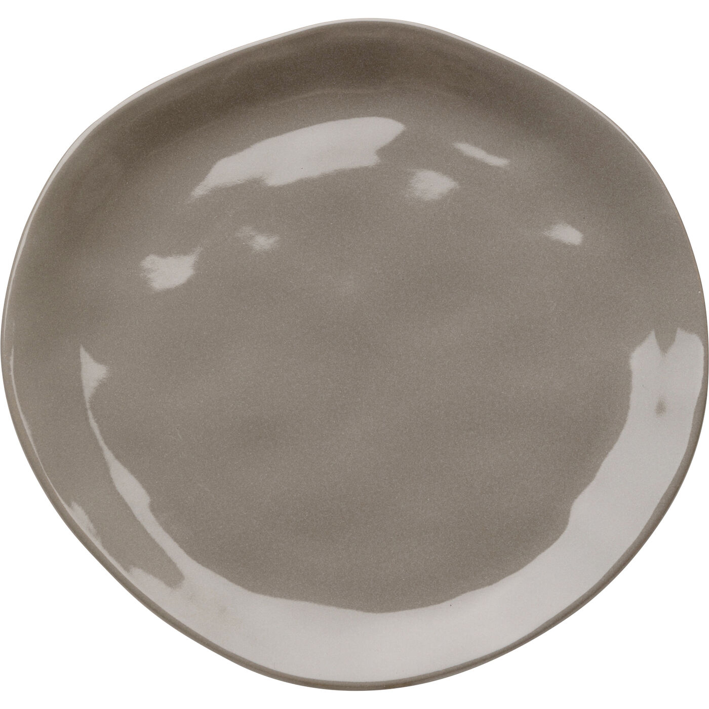Тарелка Organic Grey Ø20cm KARE 58177