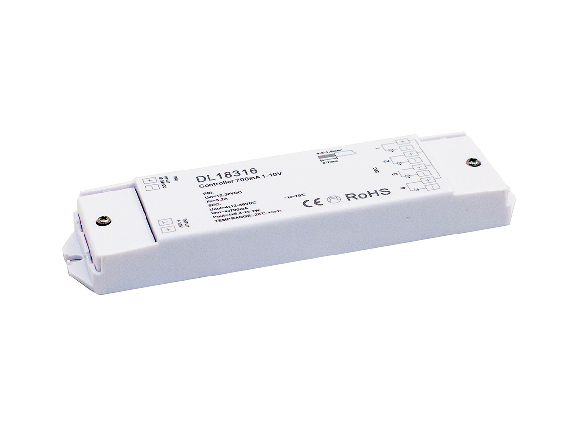 ККонтроллер для управления яркостью светодиодного освещения Donolux DL18316/controller 700mA 1-10V