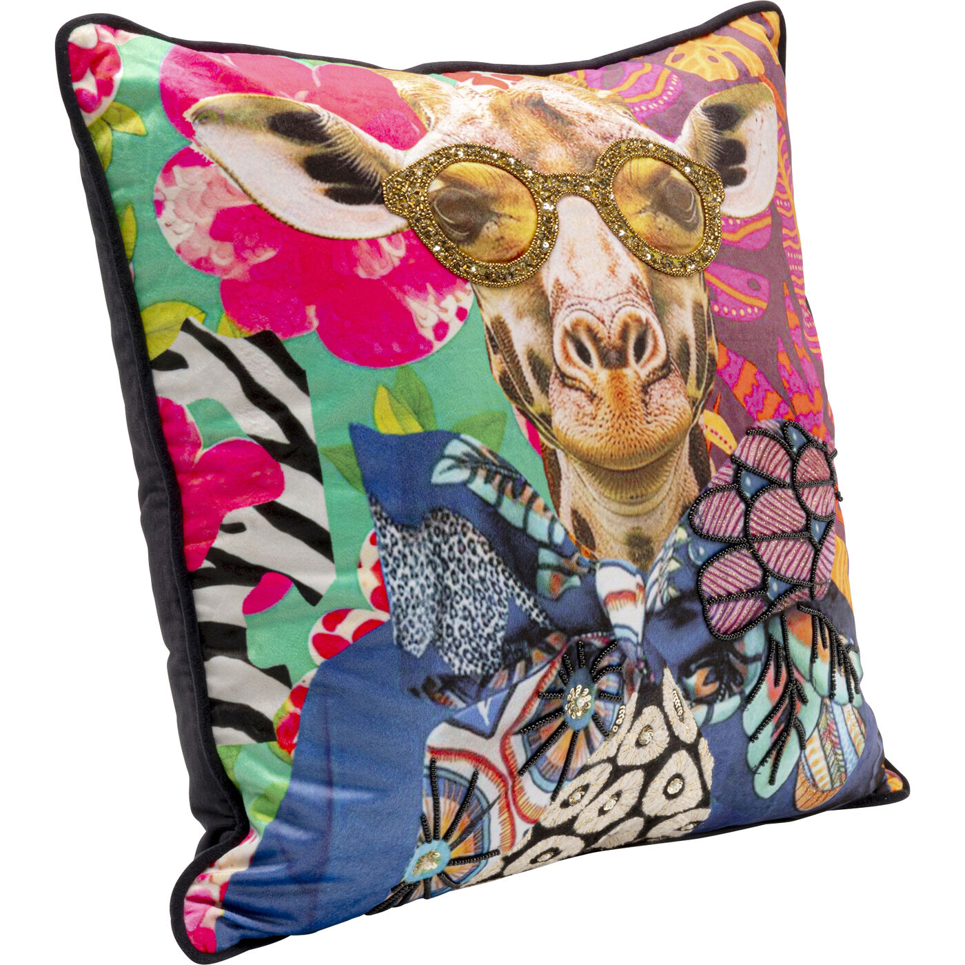 Подушка Fantasy Giraffe 45x45cm KARE 57746