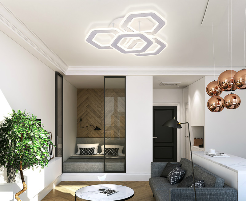 Накладная люстра Natali Kovaltseva HIGH-TECH LED LAMPS 82060