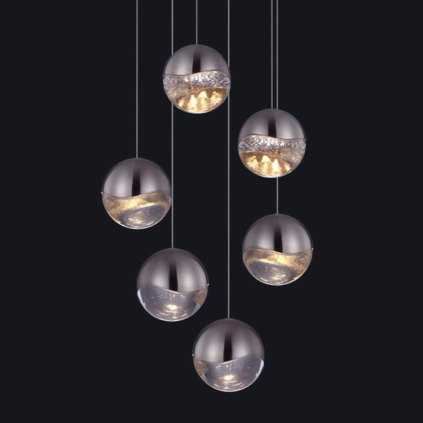 Подвесной светильник ImperiumLoft Globo 6U nickel SD3301-6U nickel by ImperiumLoft