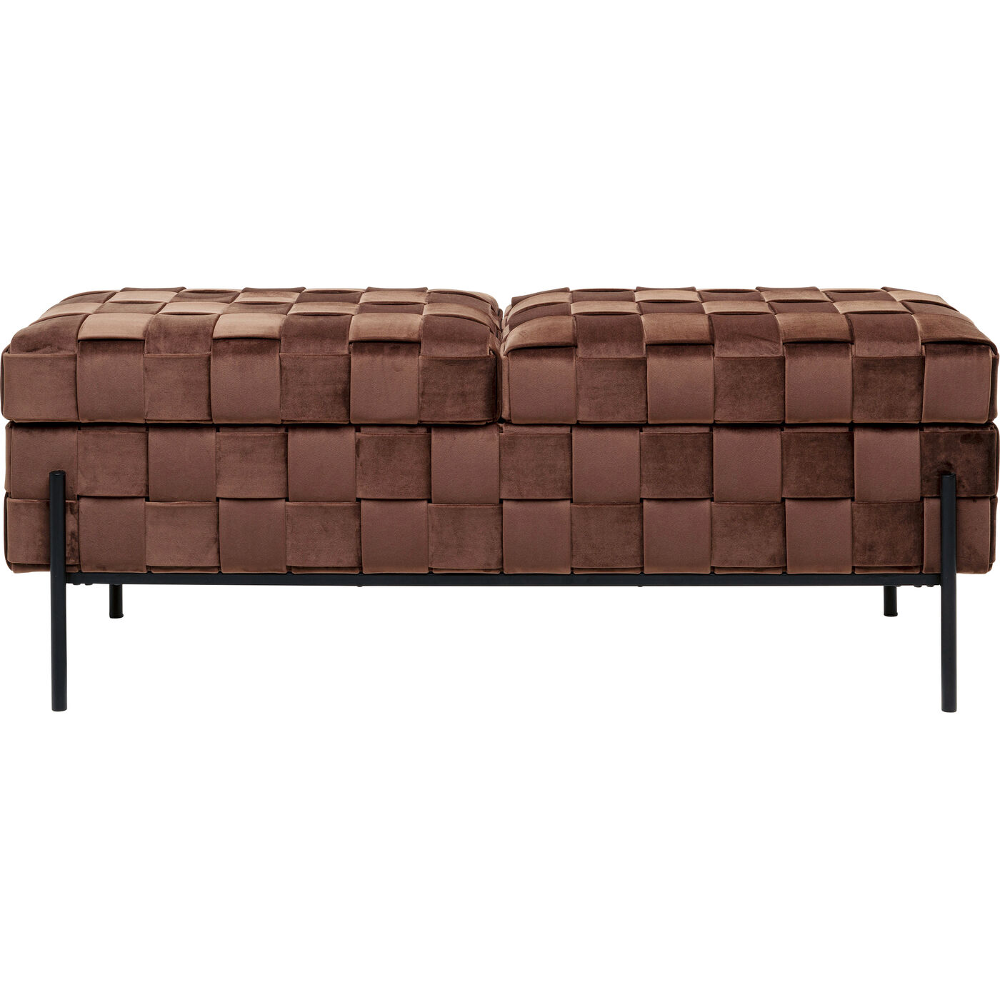 Скамья Weave Mocca 121cm KARE 70931