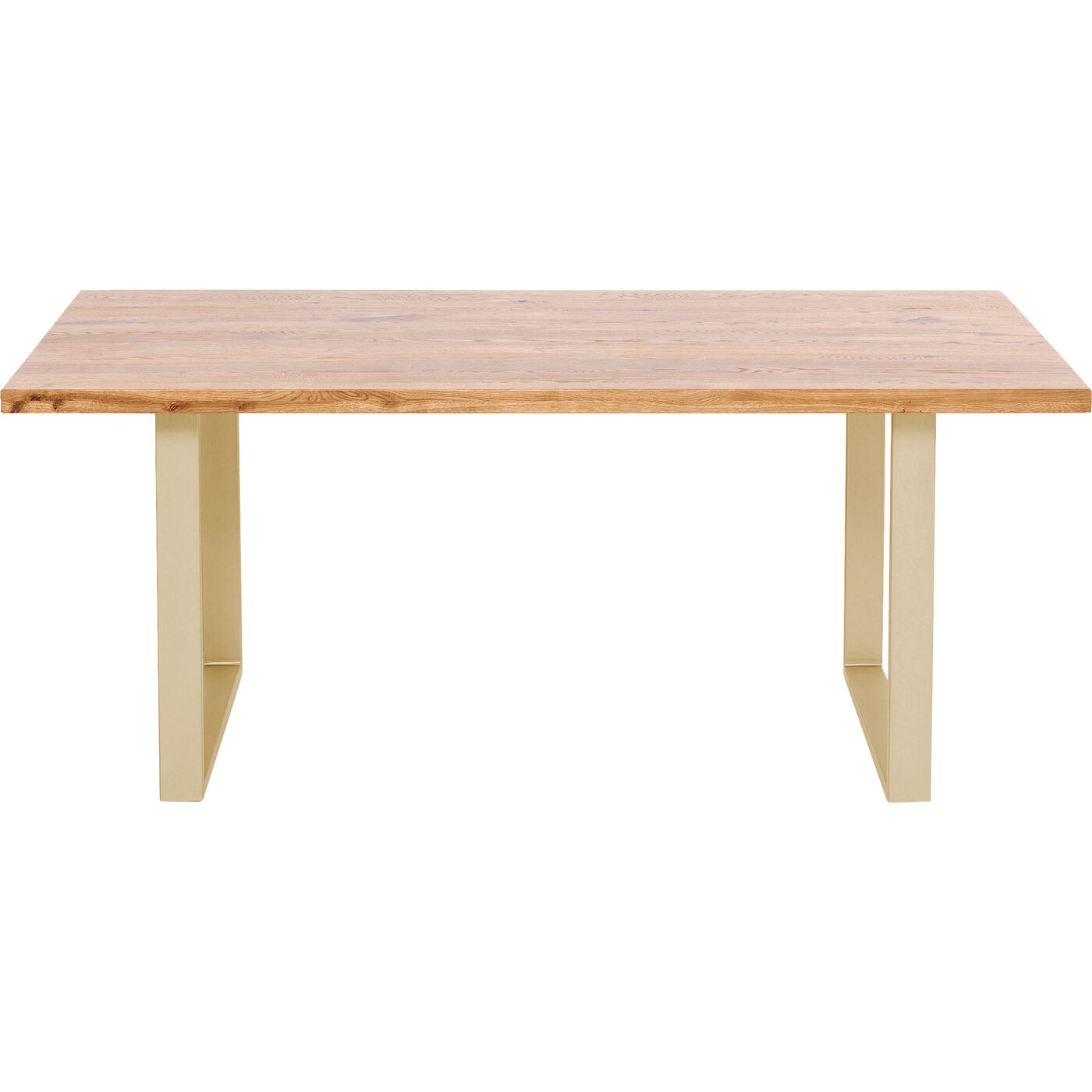 Стол Jackie Oak Brass 200x100 см KARE 84606