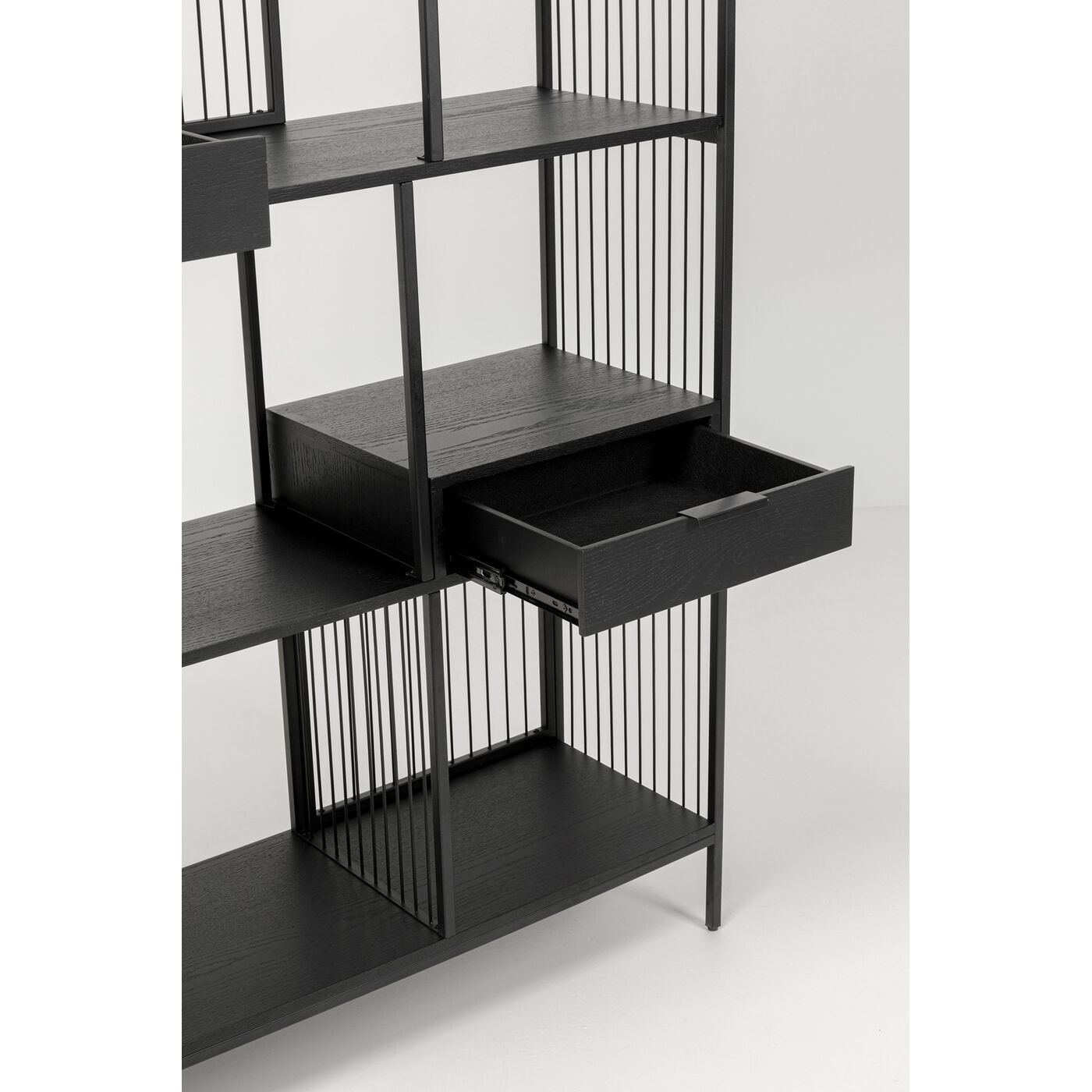 Стеллаж Bologna Black 125x200 см KARE 87952