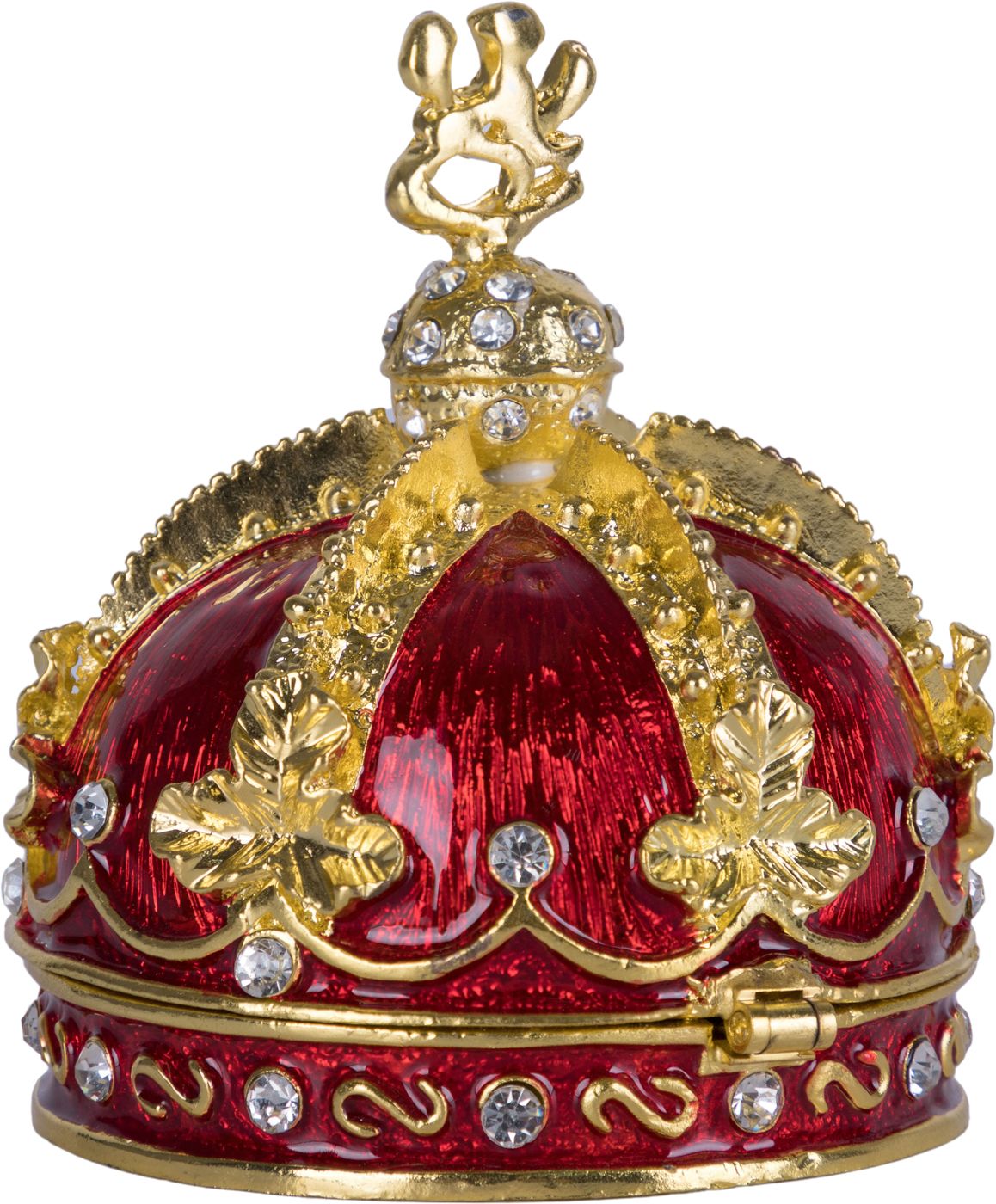 Шкатулка для драгоценностей со стразами Корона Glasar 39-081