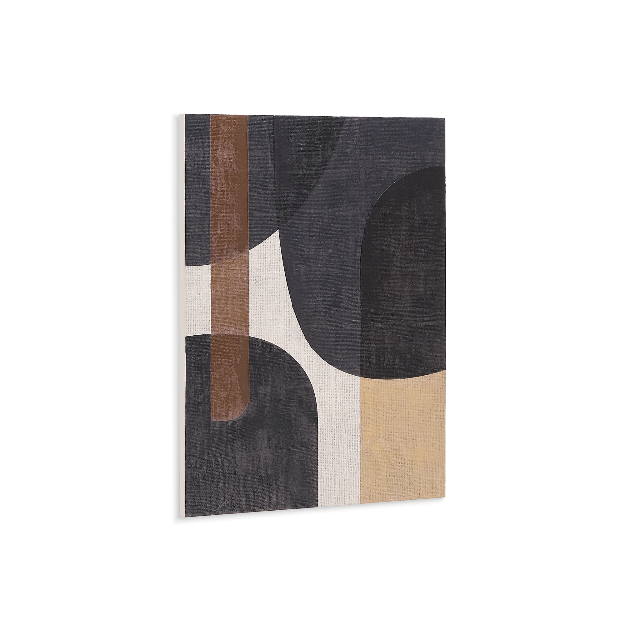 Tonol коричневый абстрактный холст 100 x 80 см La Forma (ex Julia Grup)