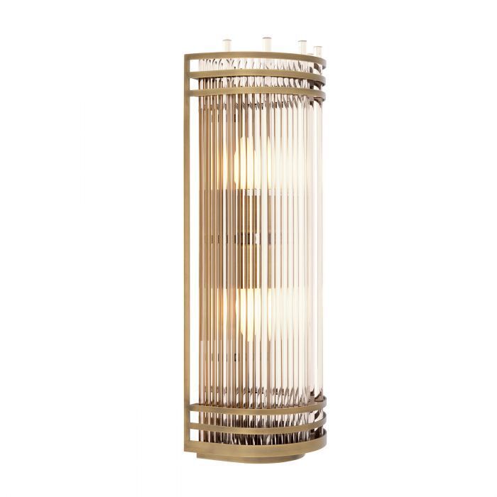Настенный светильник Eichholtz Gulf L antique brass finish 114800