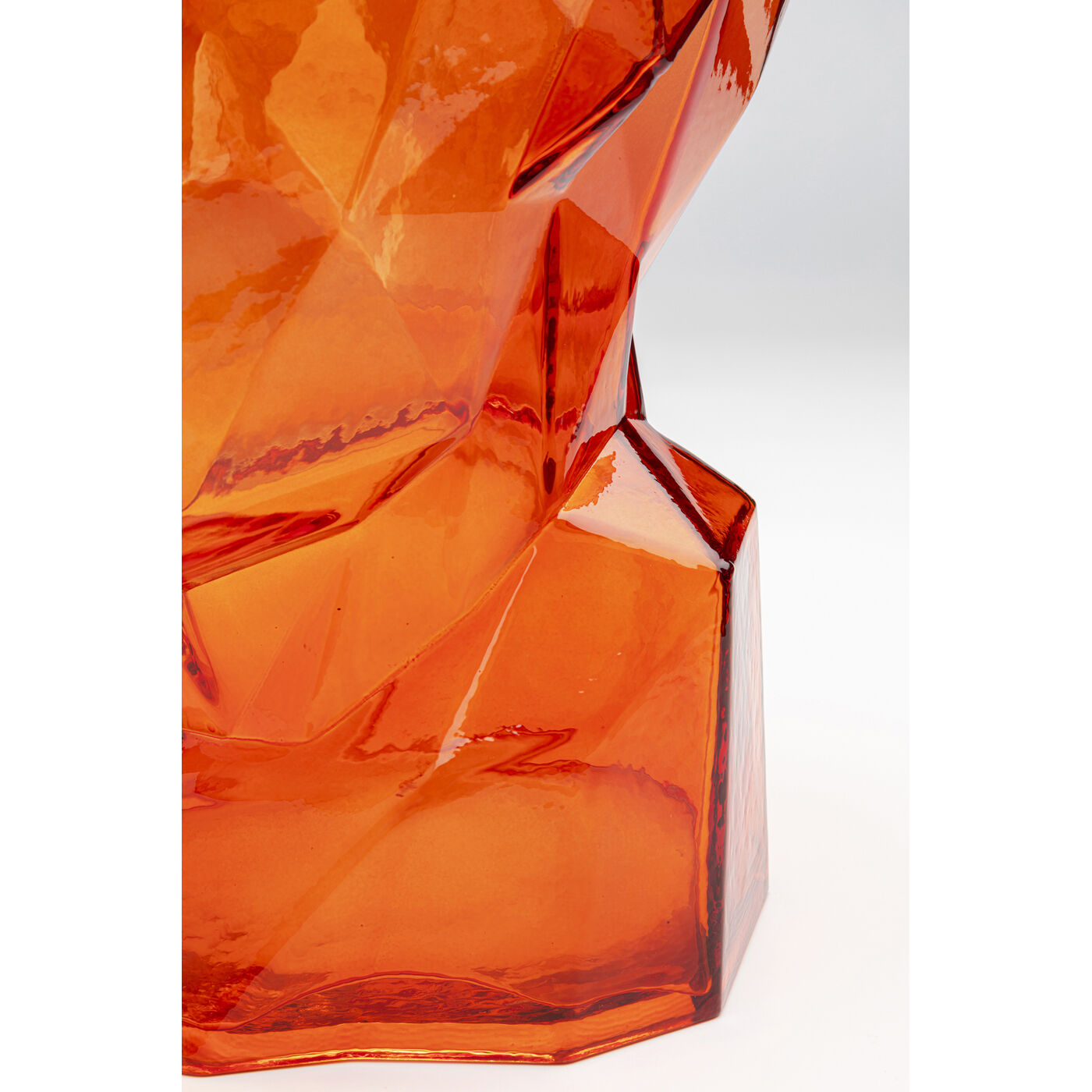 Ваза Prisma Face Orange 30 см KARE 56403