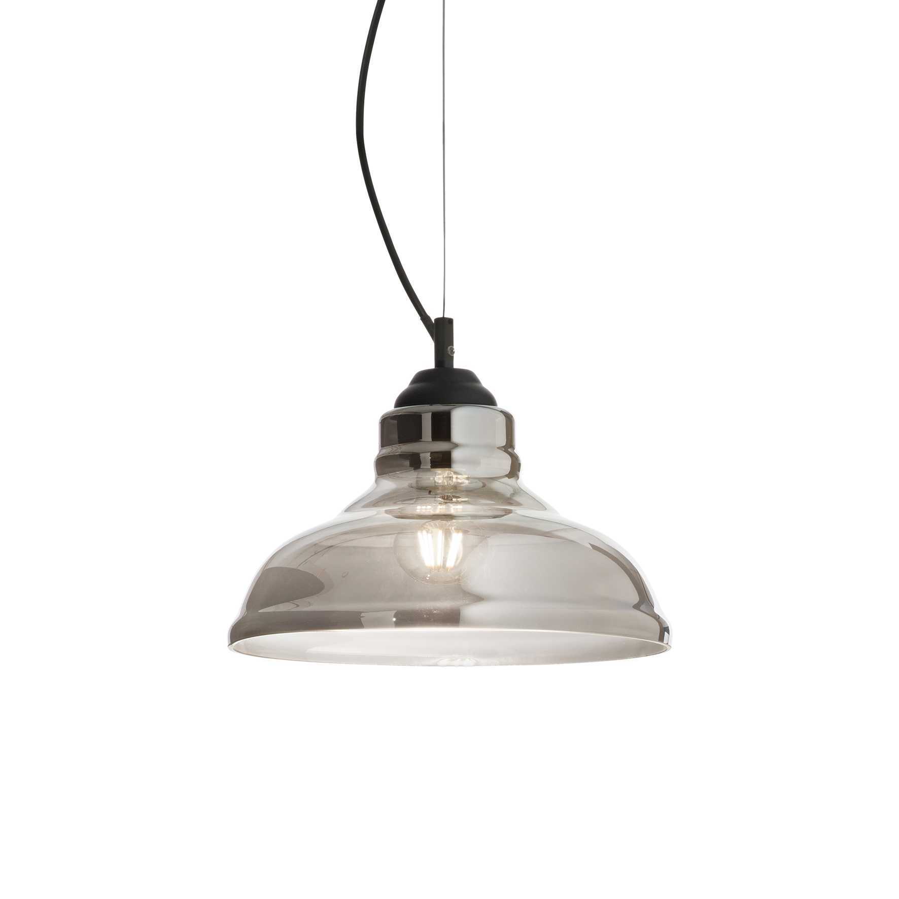 Потолочный светильник Ideal Lux BISTRO' SP1 PLATE FUME' 112343