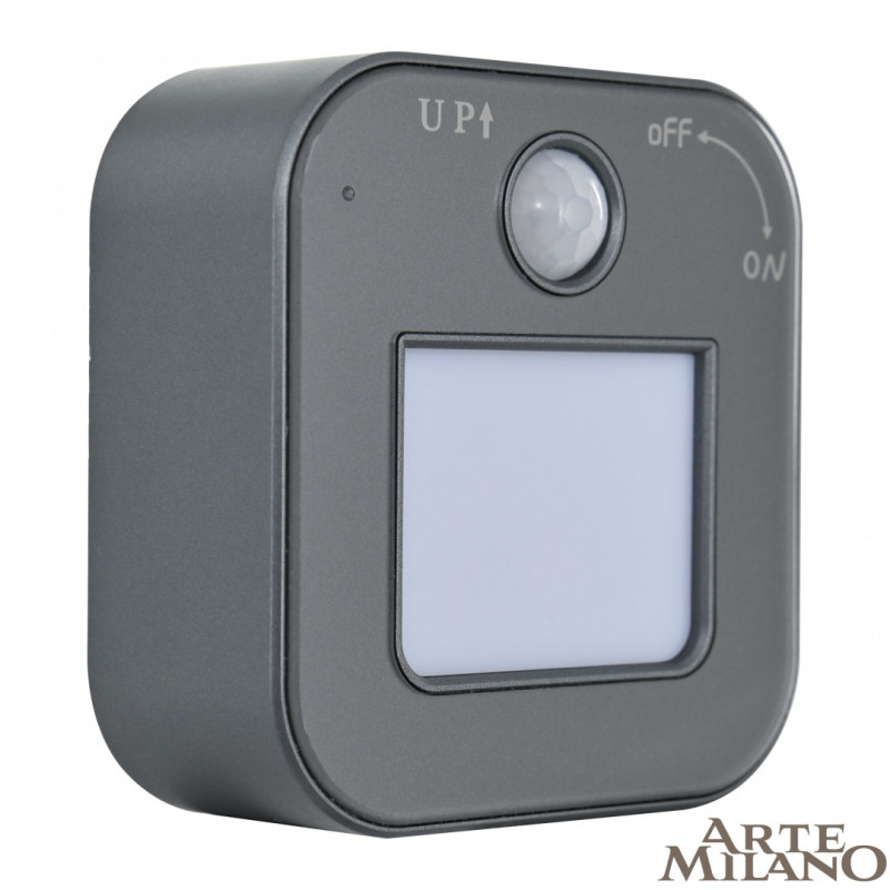 Трековая система розеток Arte Milano 380022TLS/LWS Grey