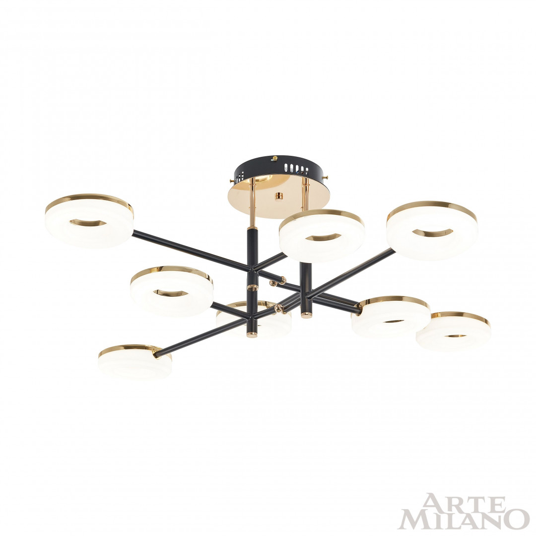 Светильник светодиодный 272999/8 BK/GD Arte Milano