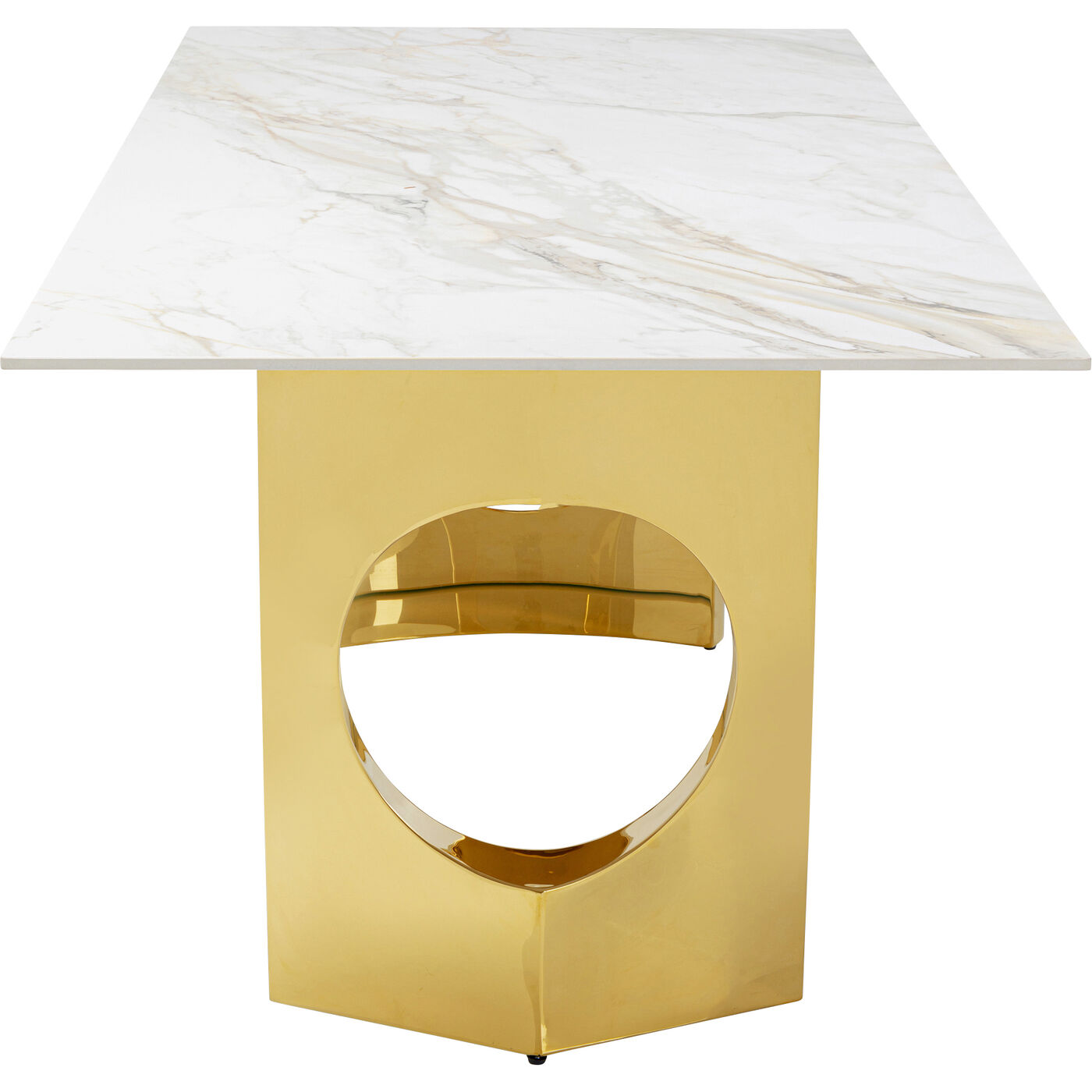 Стол обеденный Eternity Oho Gold Ceramic KARE 87335
