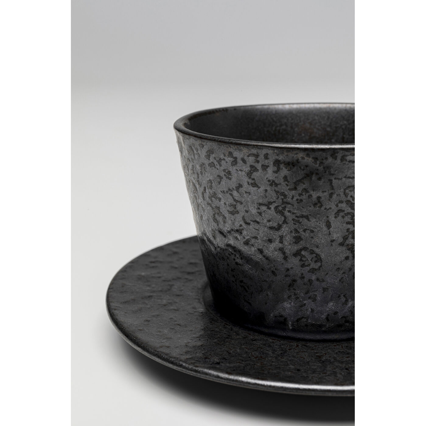 Кофейная чашка Cosmos Black (2 предмета) KARE 56144